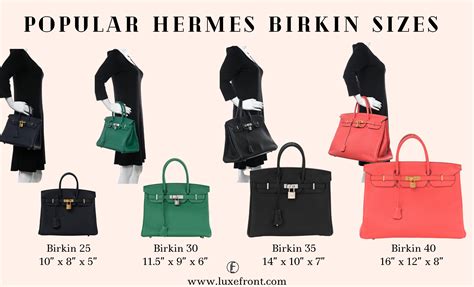 hermes birkin sizes.